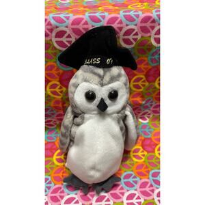 Ty Beanie Babies Wiser the Owl Class of 1999 (Bird Retired)